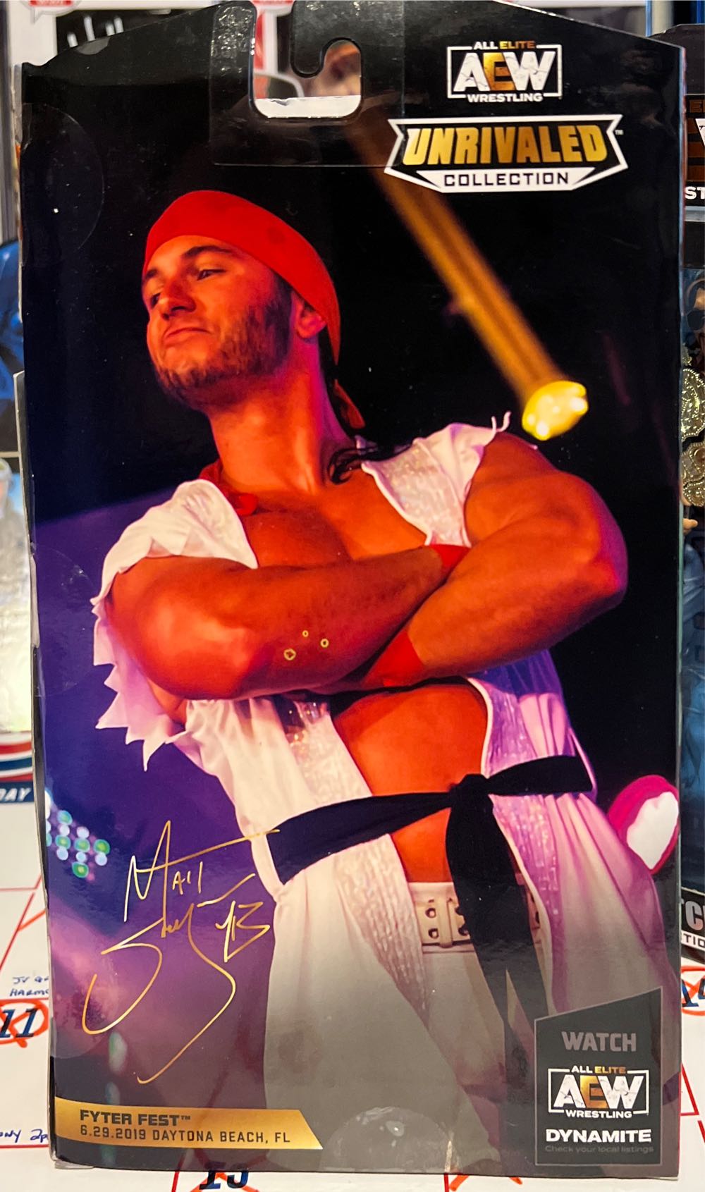 AEW - Matt Jackson - Street Fighter Edition - Jazwares (AEW) action figure collectible - Main Image 2