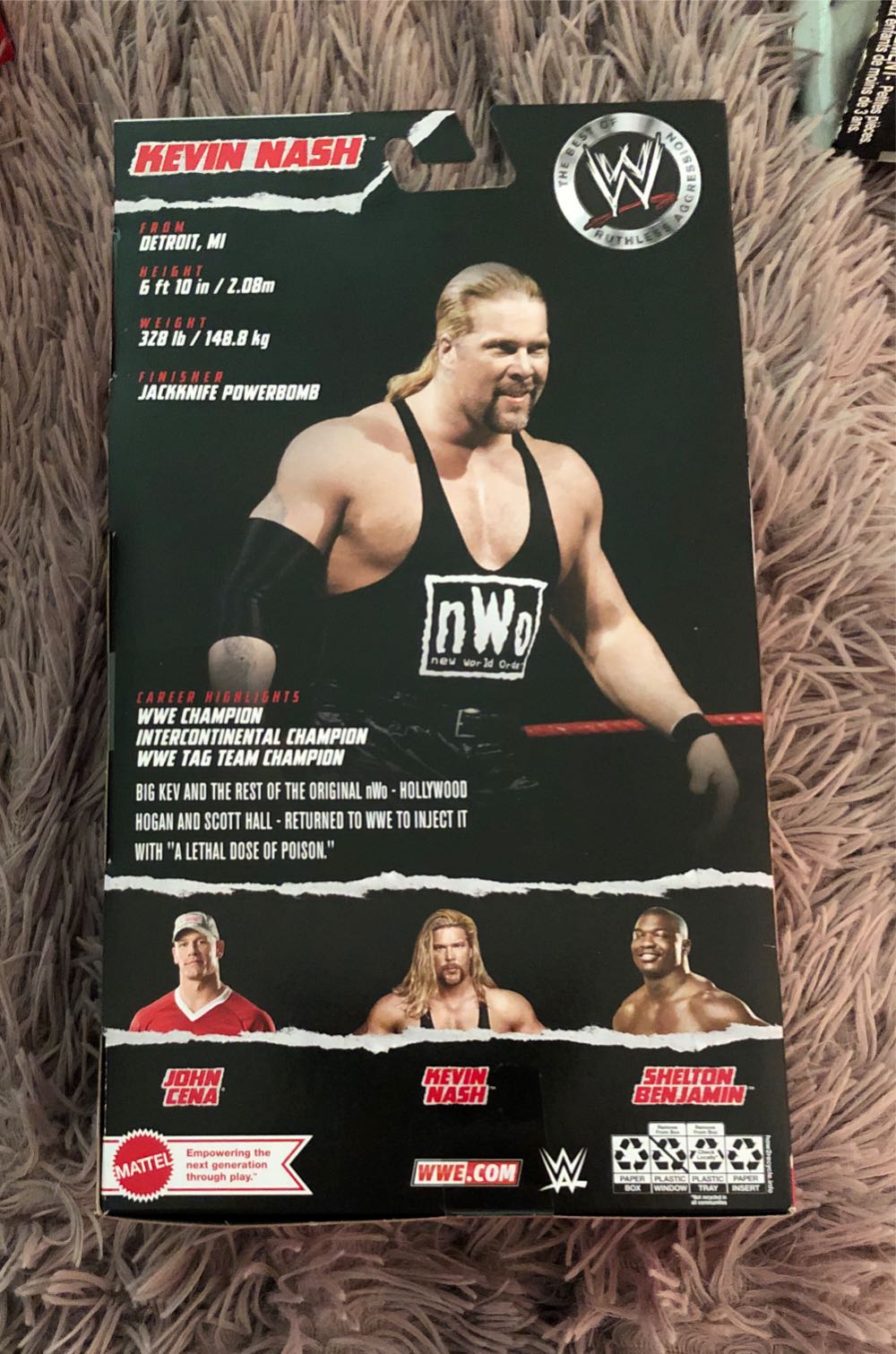 Kevin Nash (Elite) - Mattel (Elite - Ruthless Aggression) action figure collectible [Barcode 194735137190] - Main Image 2