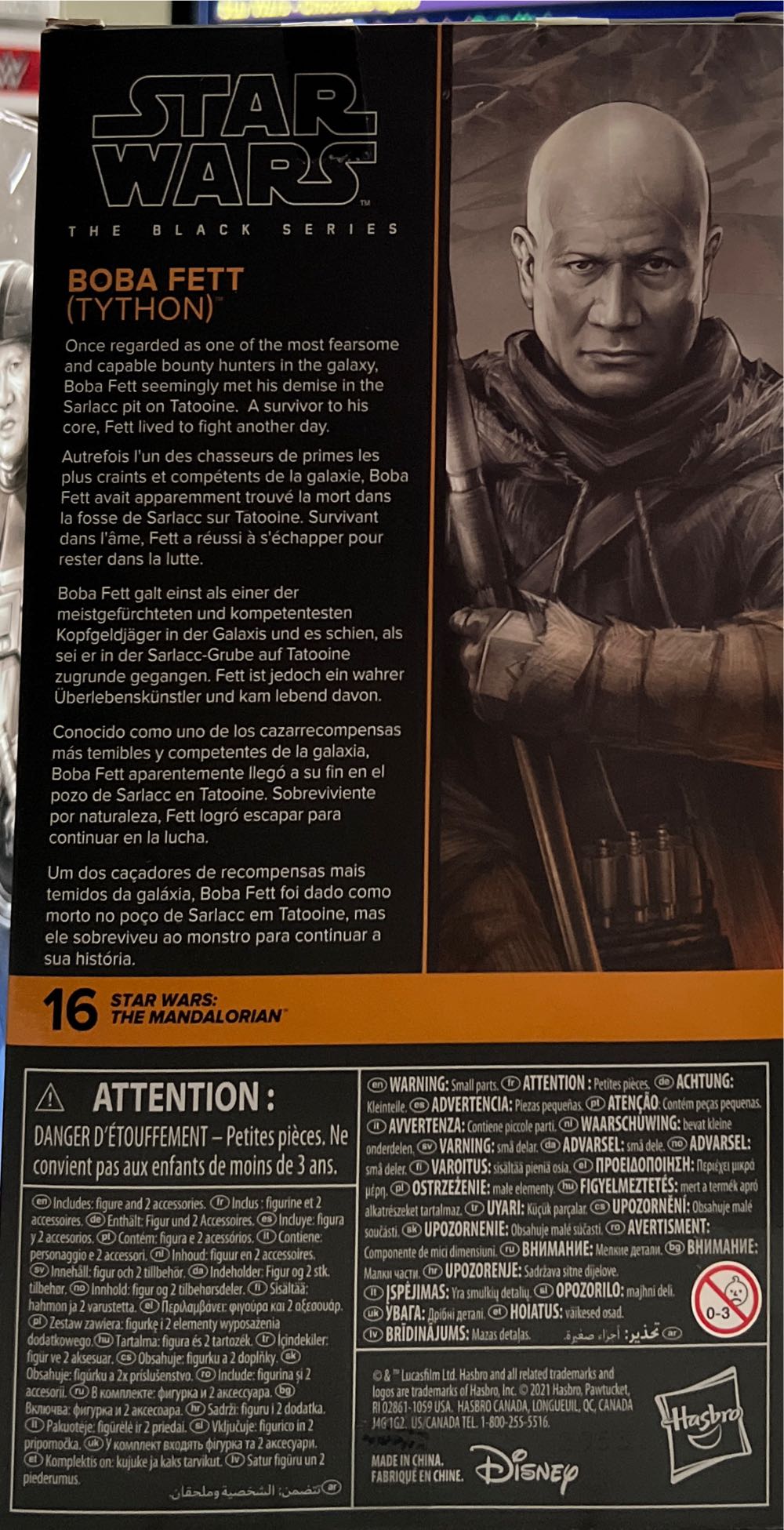 Boba Fett - Hasbro (Star Wars) action figure collectible - Main Image 2