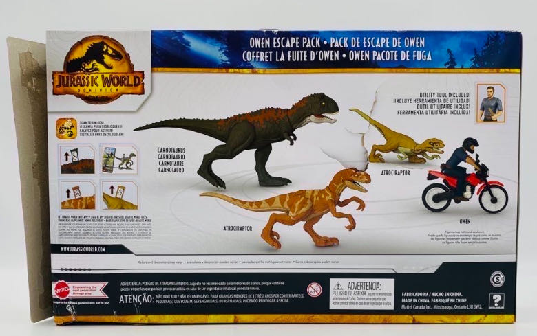 Jurassic World: Owen Grady - Mattel (Jurassic World Dominion) action figure collectible - Main Image 4