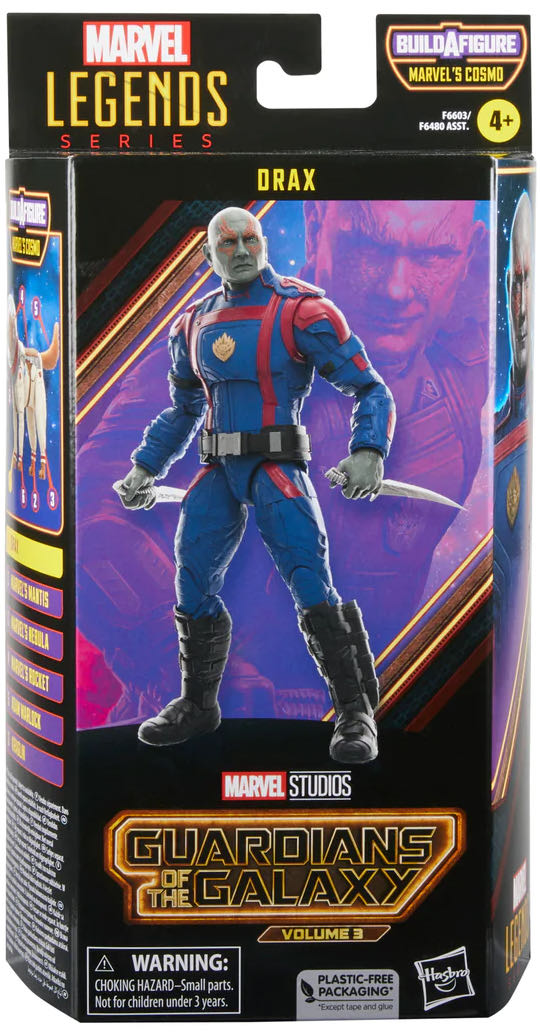 Drax (Guardians Of The Galaxy Vol. 3) - Hasbro (Marvel Legends) action figure collectible - Main Image 4