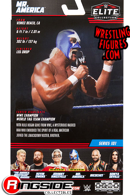 Mr. America - Mattel Wwe (WWE Elite Collection 101) action figure collectible - Main Image 4