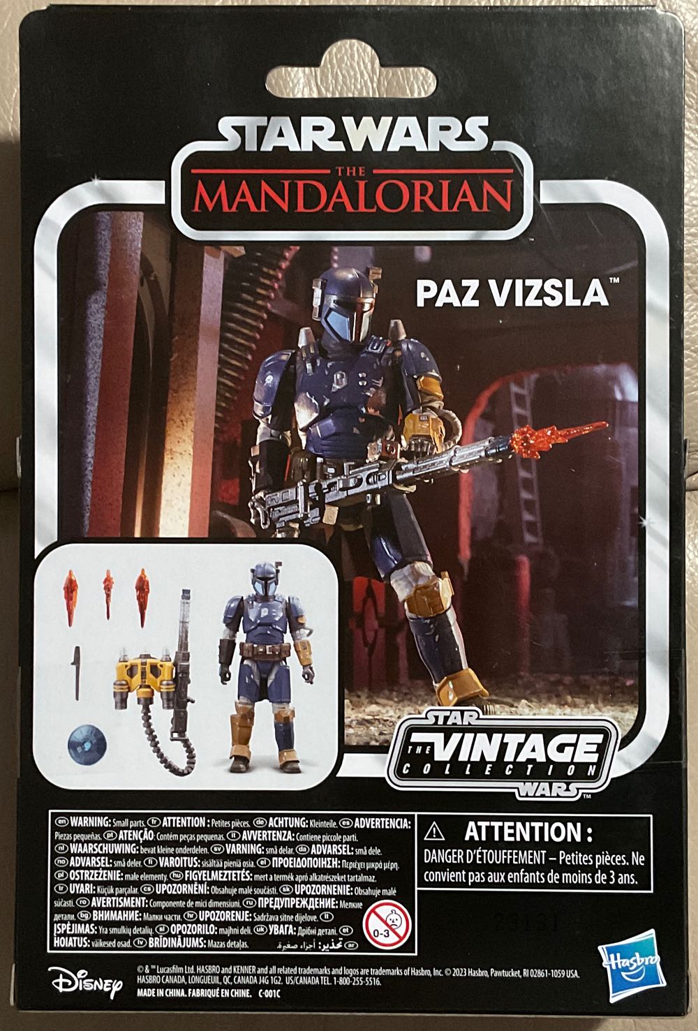 Paz Vizsla - Disney/ Hasbro (The Mandalorian) action figure collectible - Main Image 2