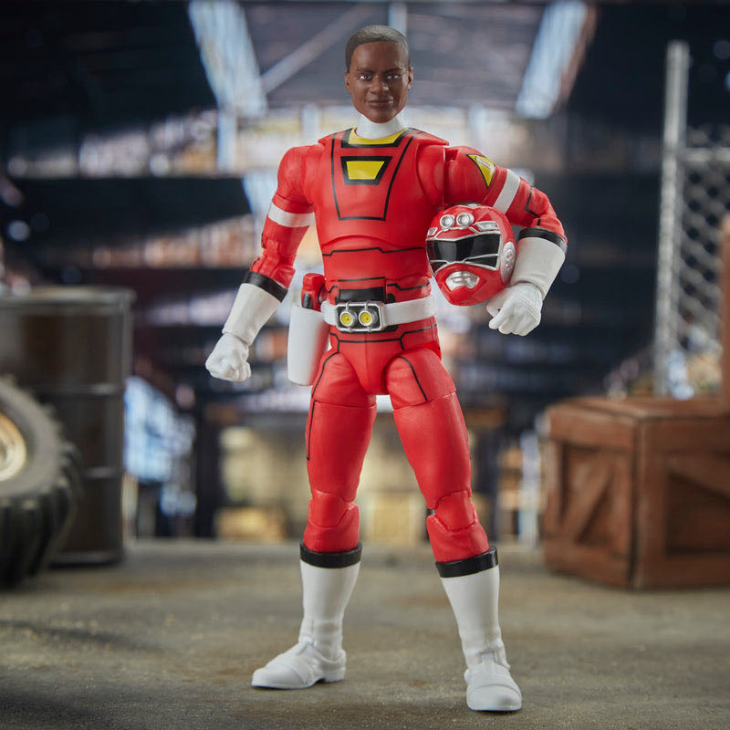 Red Turbo Ranger - Hasbro (Power Rangers: Lightning Collection) action figure collectible - Main Image 3