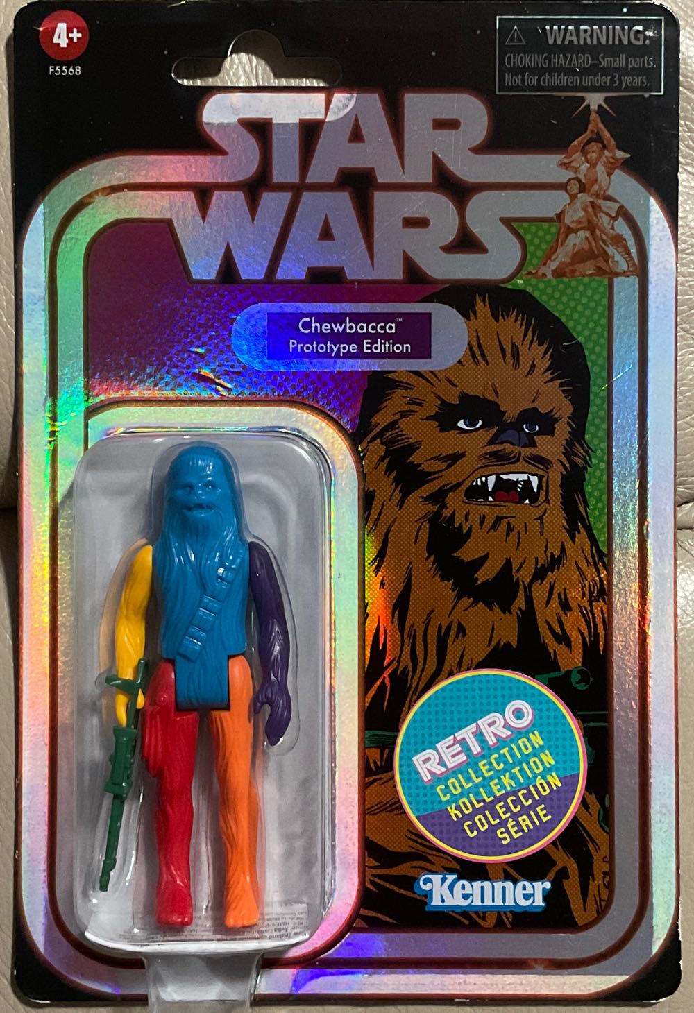Retro Collection - Prototype - Chewbacca - Disney/ Hasbro (A New Hope) action figure collectible - Main Image 1