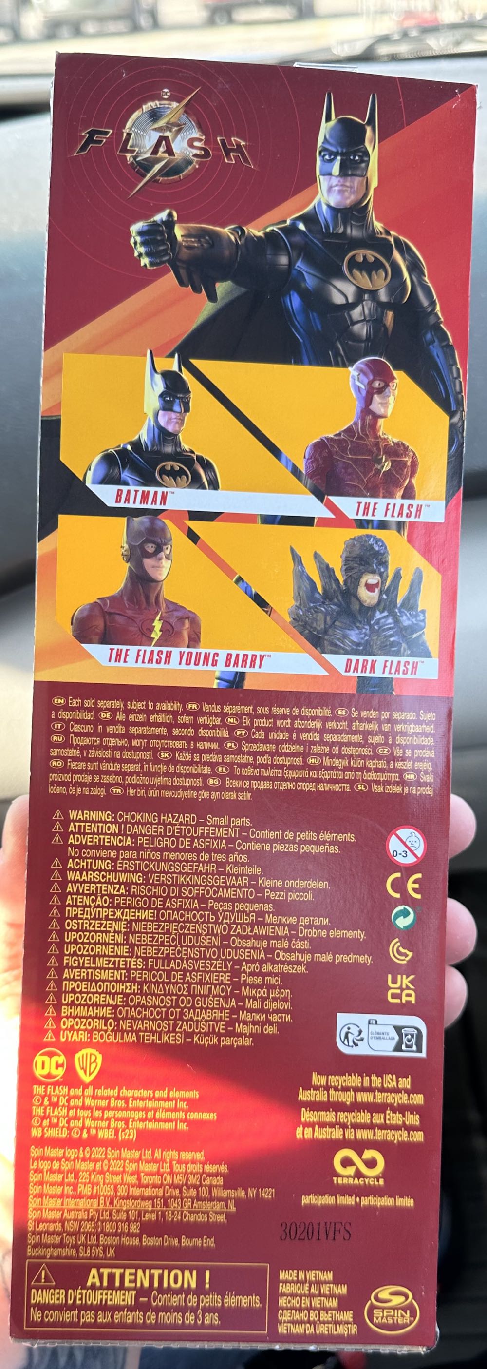 The Flash: Batman - Spin Master (The Flash) action figure collectible [Barcode 778988437285] - Main Image 2