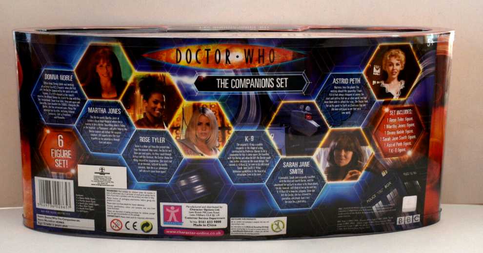 Doctor Who David Tennant 6 Figure Gift Set 02148 Exclusive 2004 - Character Options Ltd (Doctor Who) action figure collectible [Barcode 5029736021481] - Main Image 2