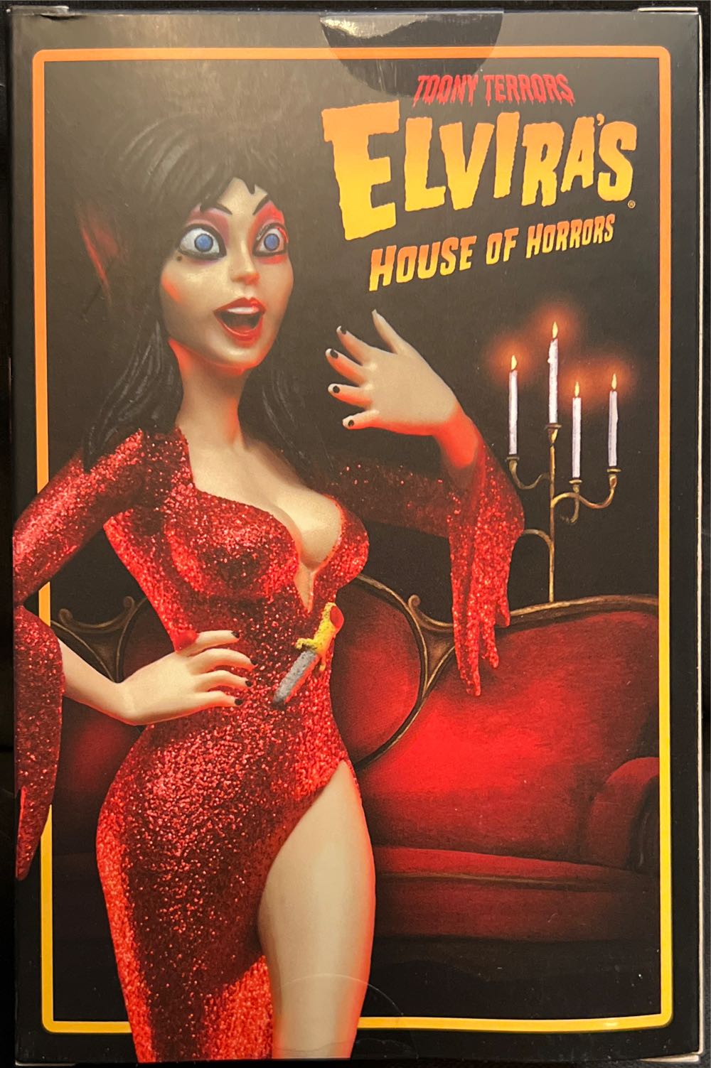 Elvira’s House of Horrors - Neca (Toony Terrors) action figure collectible [Barcode 634482560648] - Main Image 2