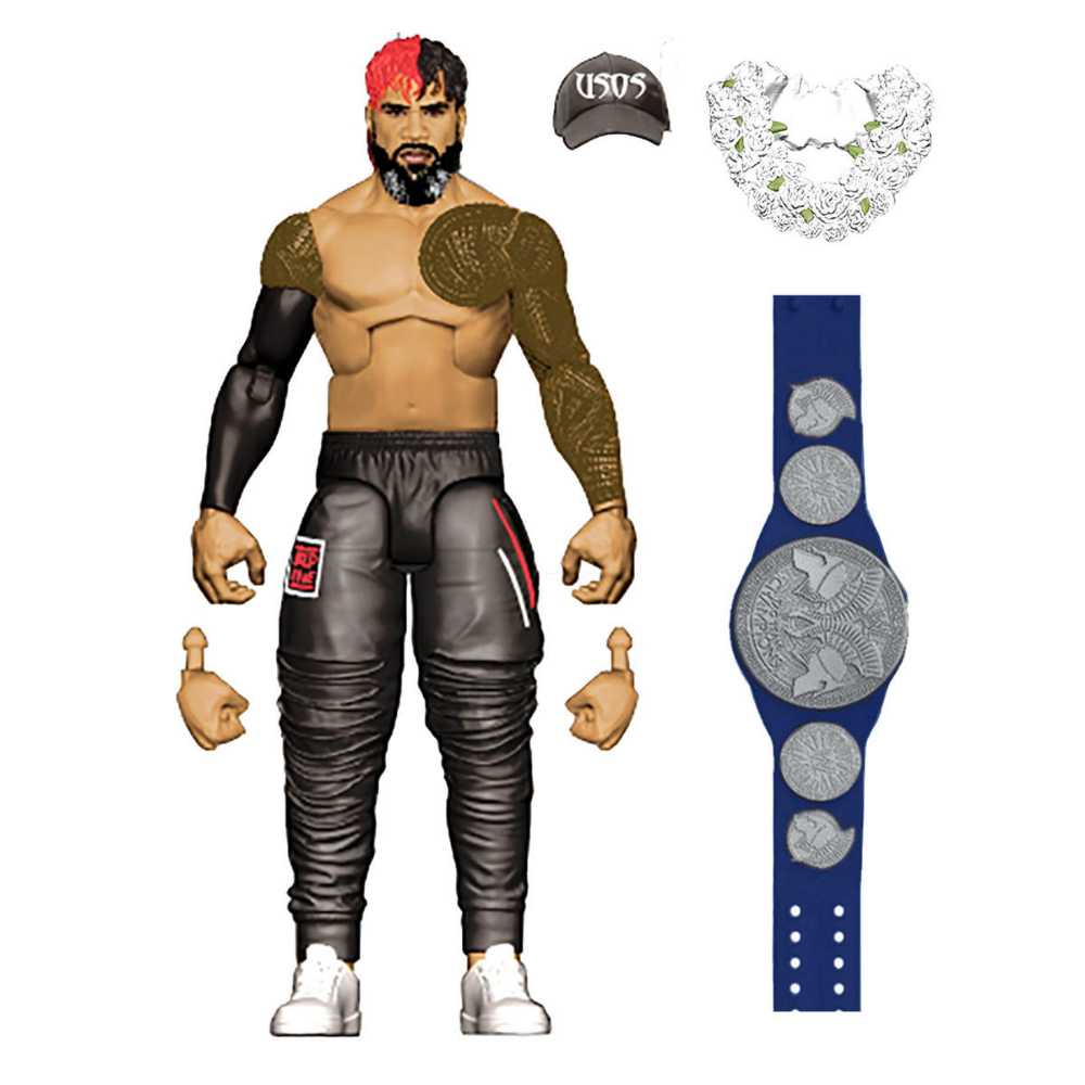 Jimmy Uso Elite Top Picks - Mattel (WWE Elite Collection Top Picks) action figure collectible [Barcode 194735105656] - Main Image 3