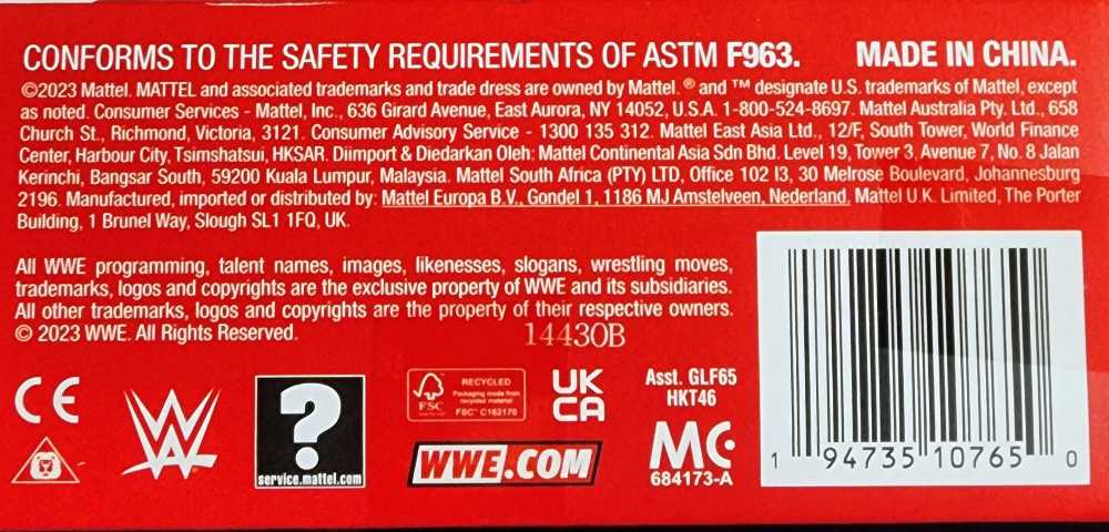 WWE Ultimate Seth Rollins - Mattel (WWE Ultimate Edition 17) action figure collectible [Barcode 194735107650] - Main Image 4