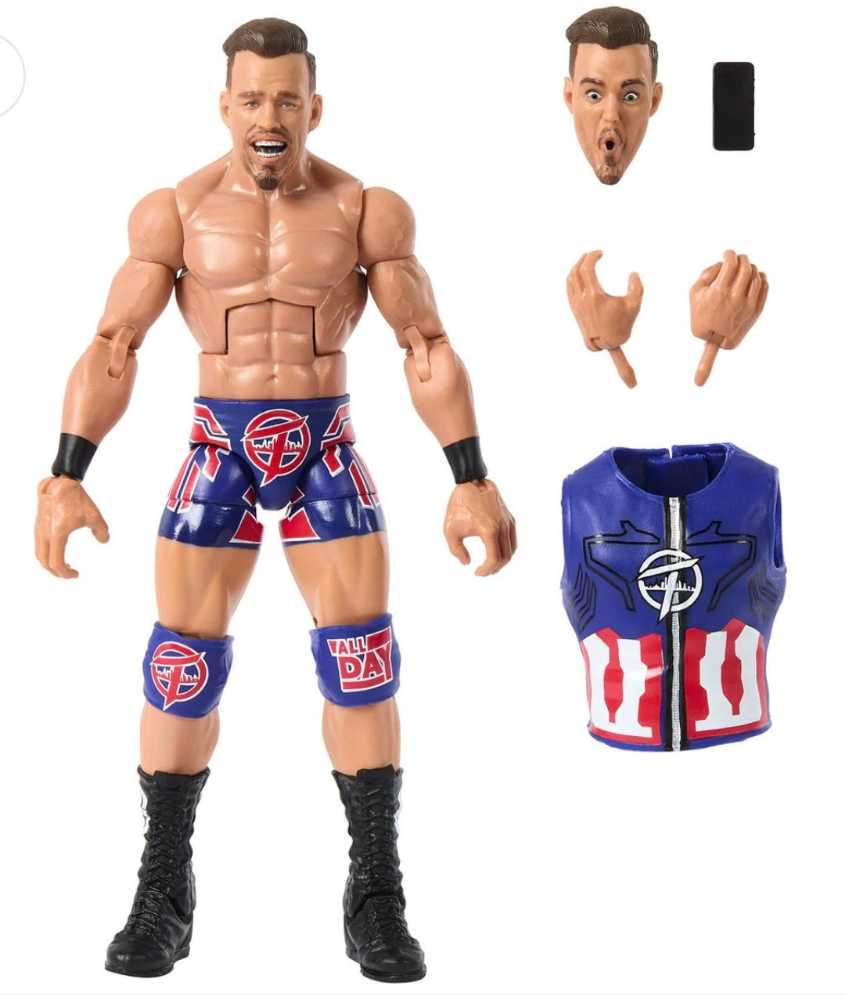 Austin Theory - Mattel (WWE Elite Collection - Series 102) action figure collectible [Barcode 194735105335] - Main Image 3