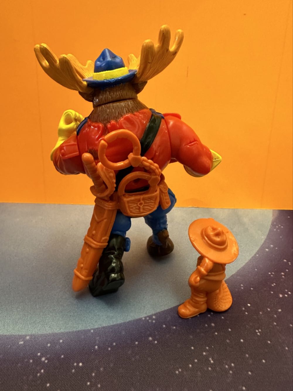 TMNT Monty Moose & Bob The Beaver (1992) - Playmates action figure collectible - Main Image 2