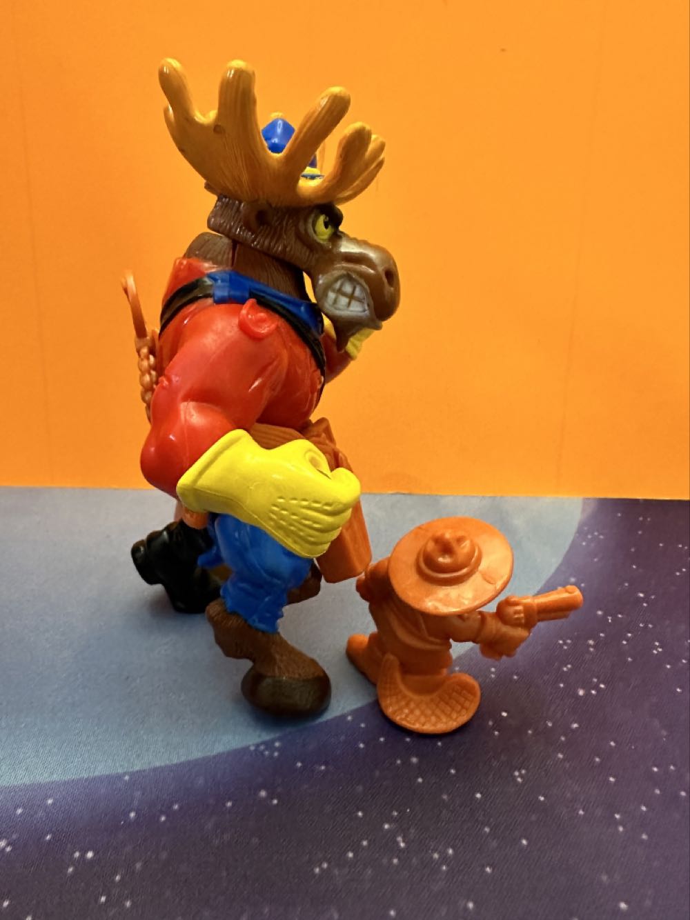 TMNT Monty Moose & Bob The Beaver (1992) - Playmates action figure collectible - Main Image 3