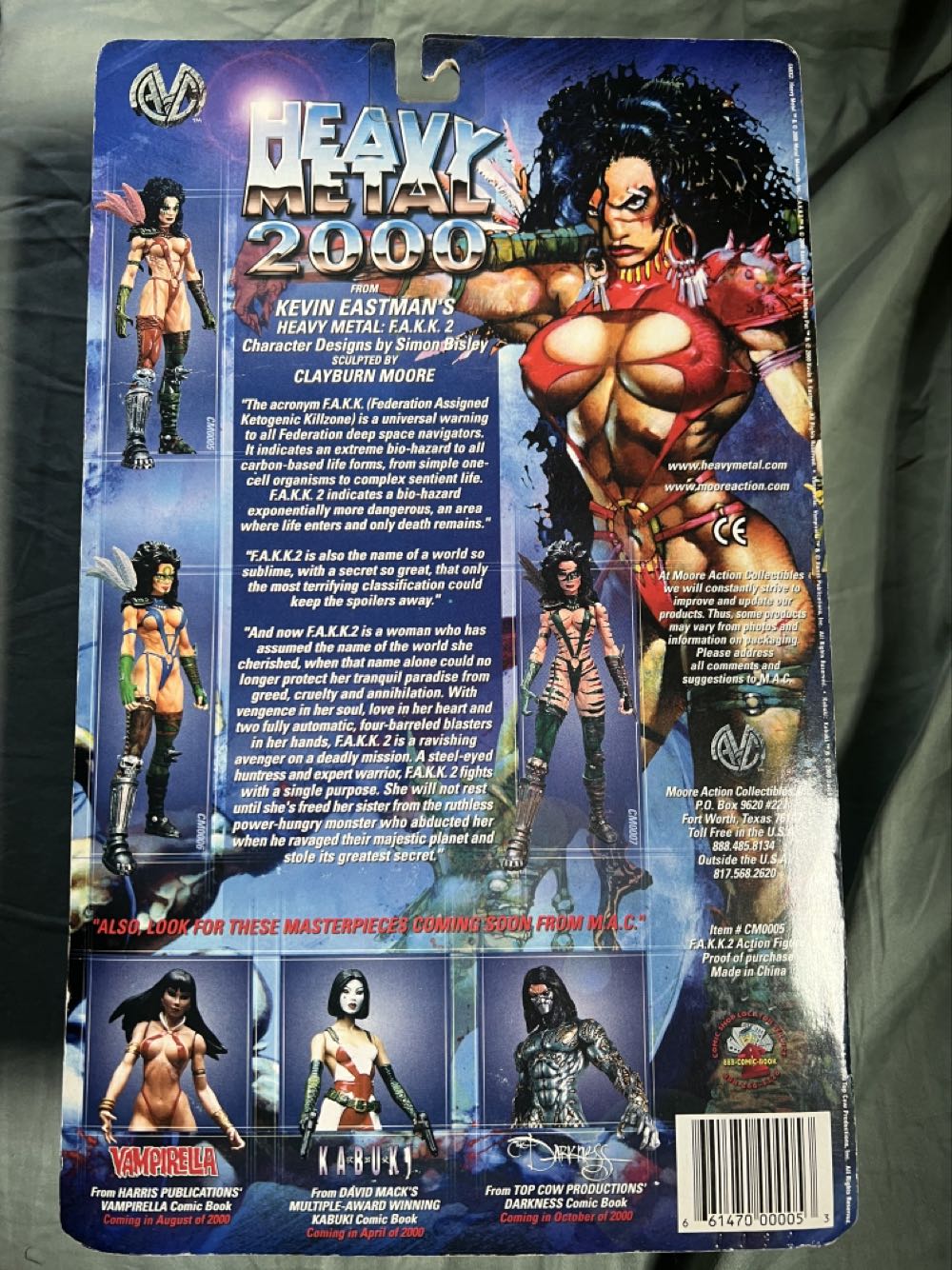 Heavy Metal 2000 - Moore Action Collectables (Action/Adventure) action figure collectible [Barcode 661470000053] - Main Image 2