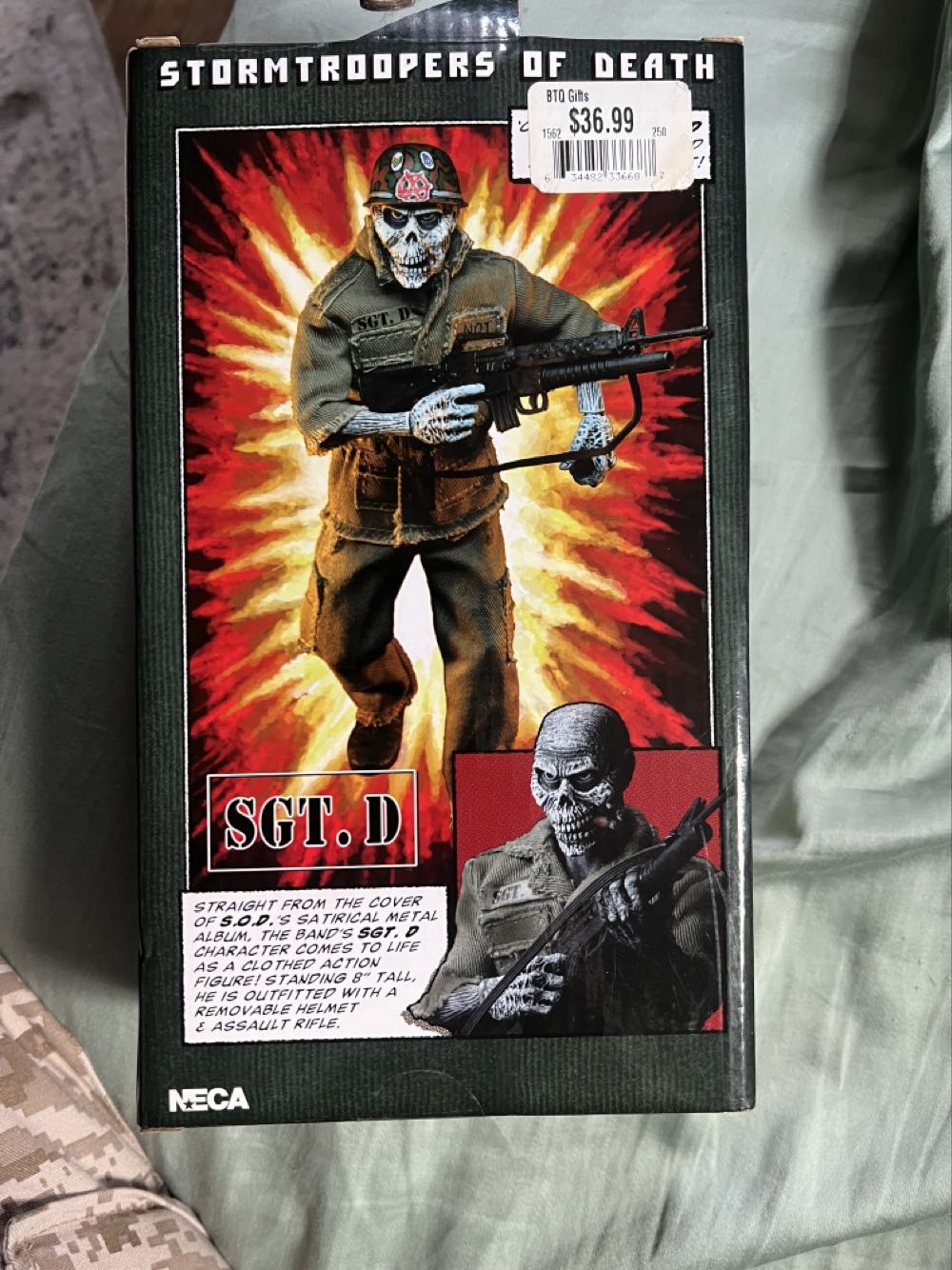 Stormtroopers Of Death Sgt. D - Neca (Music Action Figure) action figure collectible [Barcode 634482336687] - Main Image 2