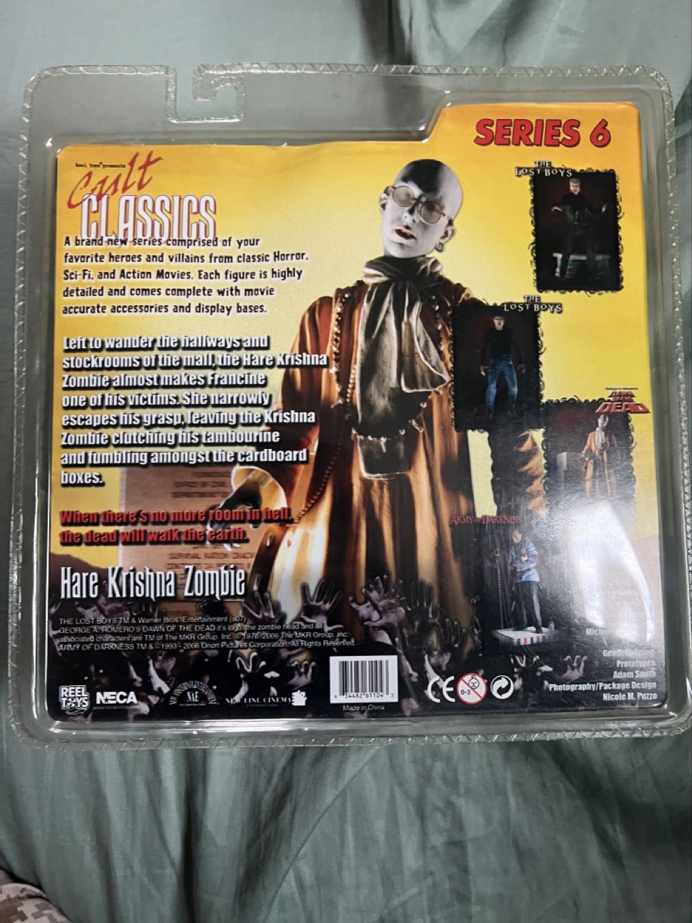 Cult Classics Dawn Of The Dead - Neca / Reel Toys (Horror Movie Action Figure) action figure collectible [Barcode 634482611043] - Main Image 2