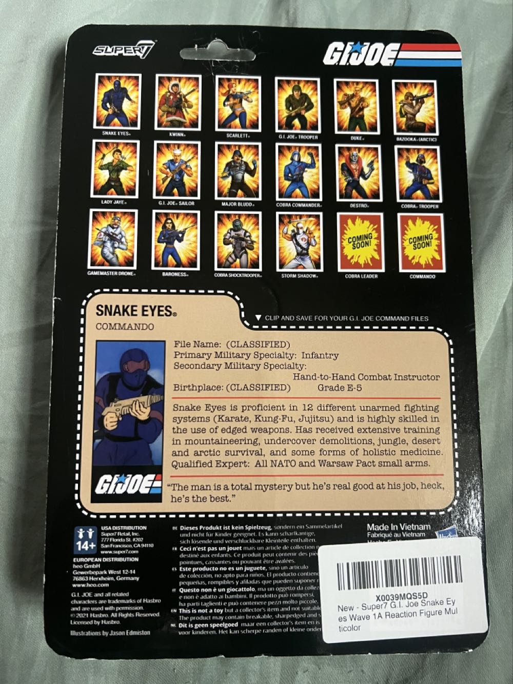G.I. Joe - Reaction Figures action figure collectible - Main Image 2