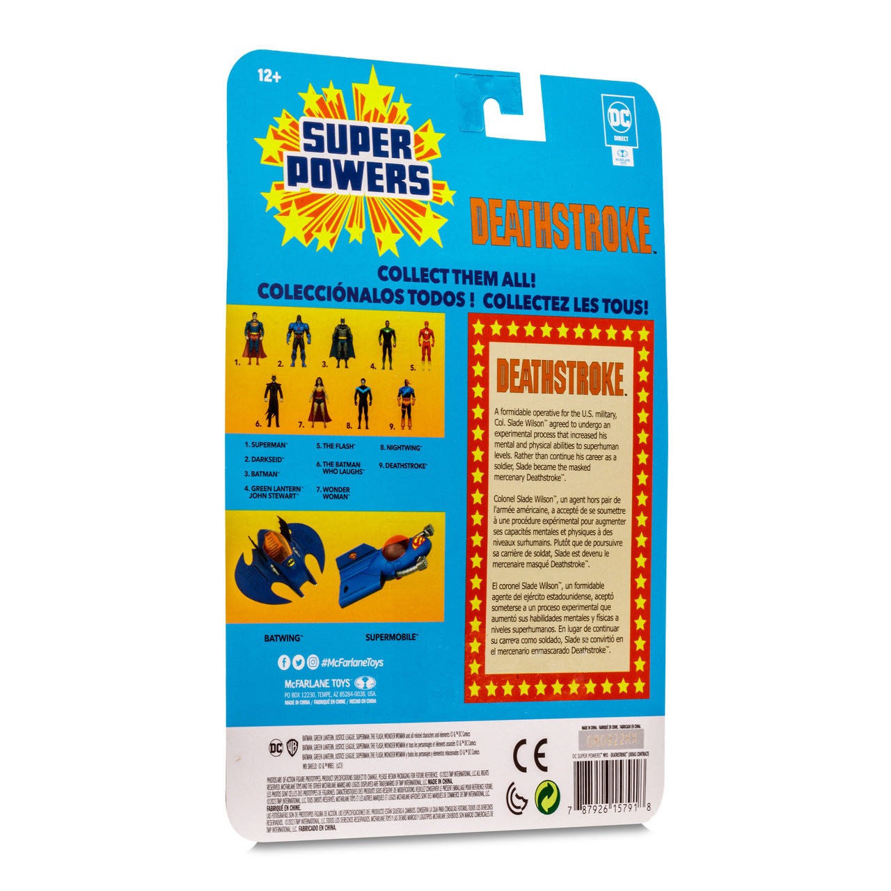 Super Powers - Deathstroke (Judas Contract) - McFarlane Toys (Super Powers) (DC Super Powers Wave 3) action figure collectible [Barcode 787926157918] - Main Image 4