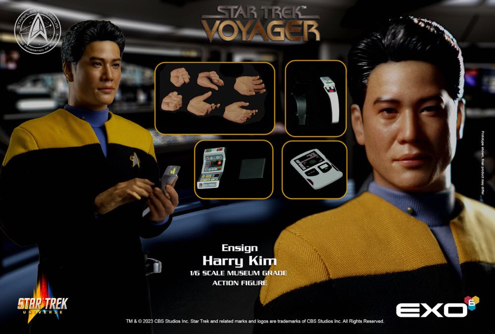EXO-6 Star Trek Voyager Ensign Harry Kim - EXO-6 (Ensign Harry Kim) action figure collectible - Main Image 2