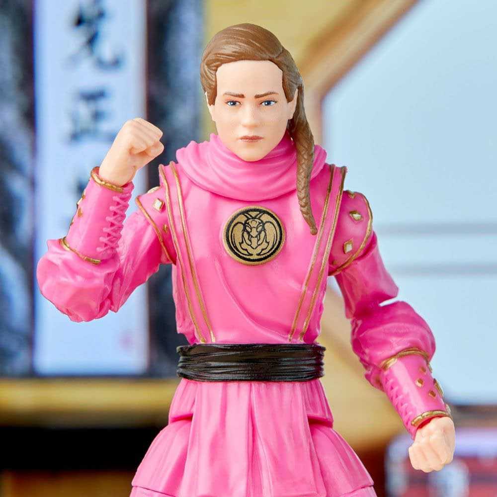 Hasbro Mighty Morphin Power Rangers: Samantha LaRusso-Pink Mantis Ranger - Hasbro (Power Rangers Lightning Collection) action figure collectible [Barcode 5010994187323] - Main Image 4