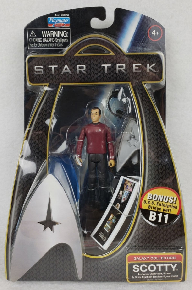 Star Trek: Scotty - Playmates (star Trek galaxy collection) action figure collectible - Main Image 3