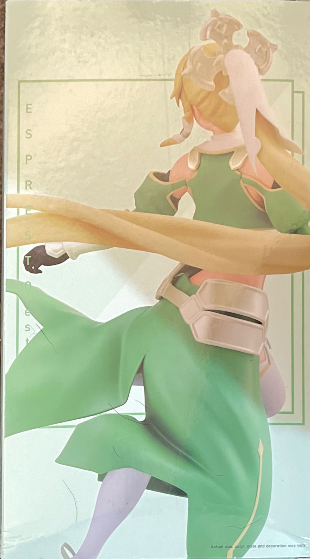 Leafa The Earth Goddess Terraria: 19cm Expresto Est Statue Figurine Bundled With 1 A.c.g. Compatible Theme Trading Card 17949 - Bandi Spirits (Sword Art On Line) action figure collectible [Barcode 4983164179491] - Main Image 3