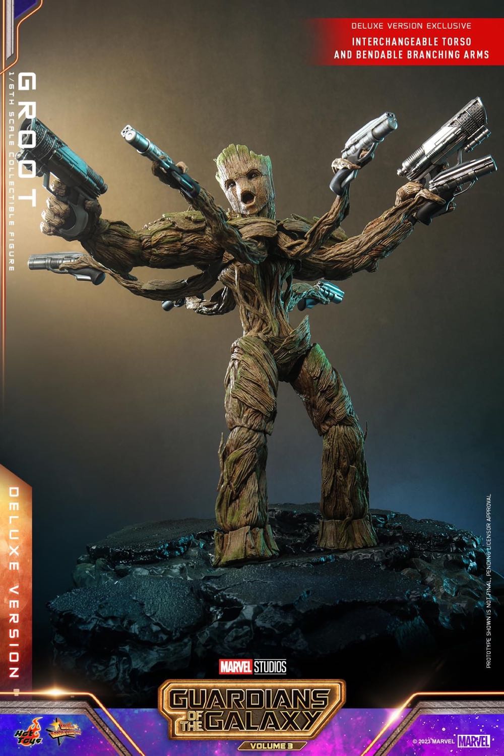 Groot - Hot Toys (Guardians Of The Galaxy Vol 3) action figure collectible - Main Image 2