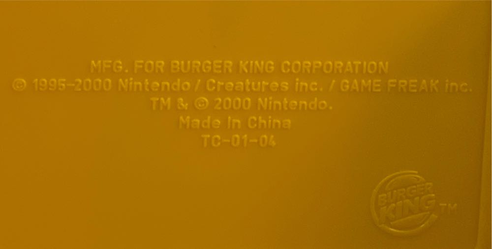 Burger King Game Boy Color Pinball  action figure collectible - Main Image 2