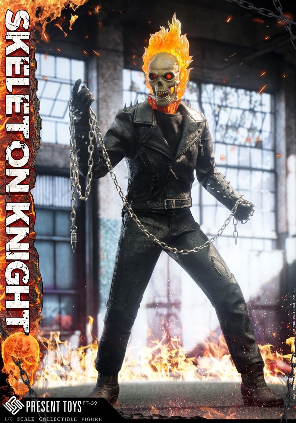 Skeleton Knight (Ghost Rider) - Present Toys (Ghost Rider) action figure collectible - Main Image 3