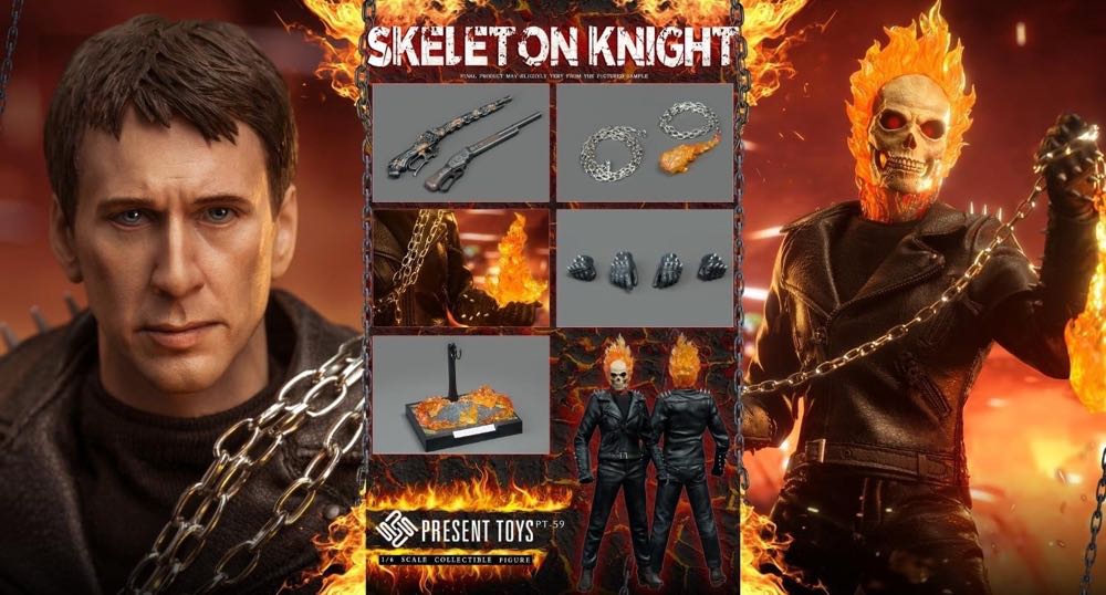 Skeleton Knight (Ghost Rider) - Present Toys (Ghost Rider) action figure collectible - Main Image 4