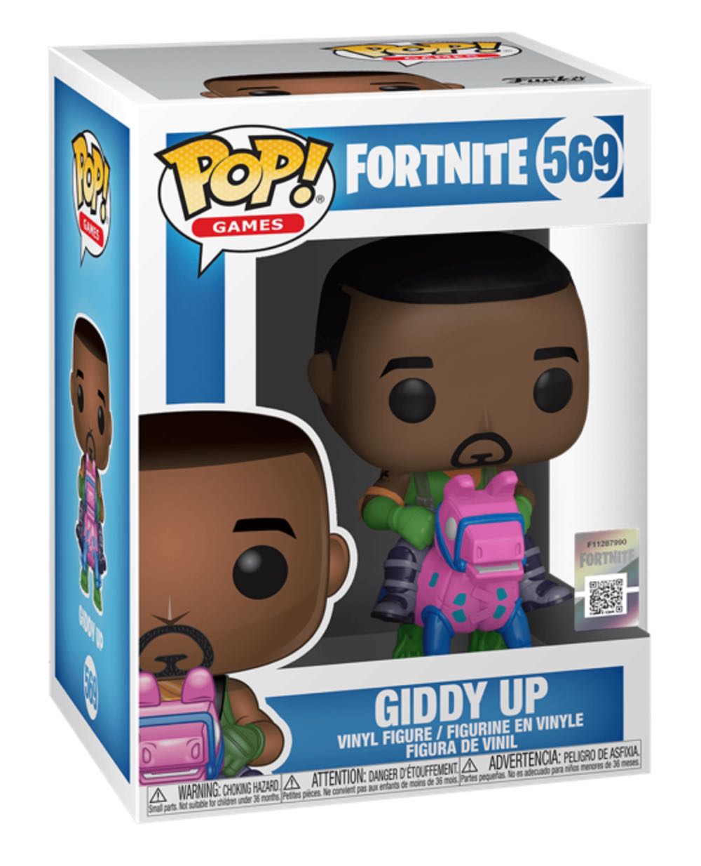 Giddy Up (Fortnite) 569 “not mint”  action figure collectible [Barcode 889698447324] - Main Image 2