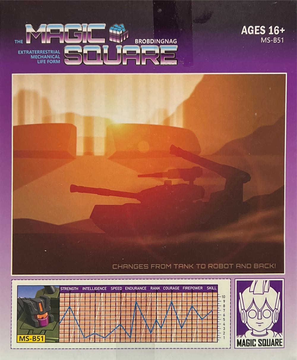 Heavy Gunner (Brawl) - Magic Square (The Transformers) action figure collectible - Main Image 2