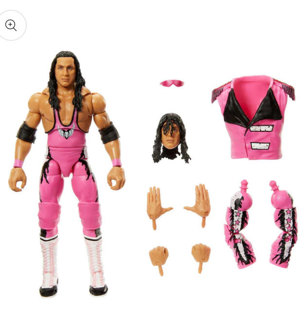 Bret Hart - Mattel Wwe (WWE) action figure collectible - Main Image 3