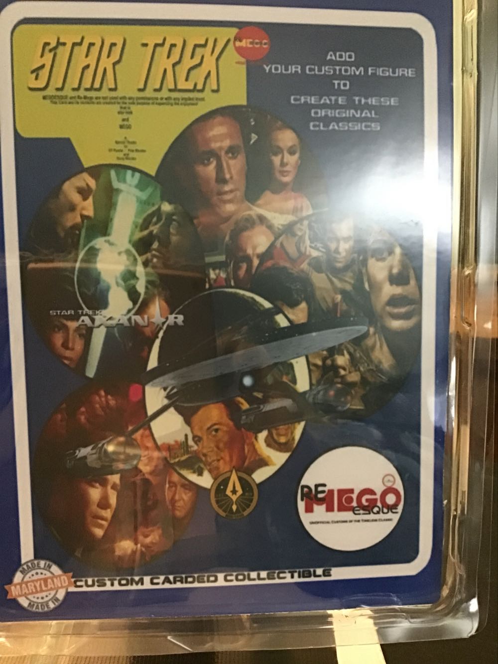 Star Trek filmstripfantasy Custom Axanar Captain Sonyna Alexander - ReMego (Star Trek Axanar) action figure collectible - Main Image 2