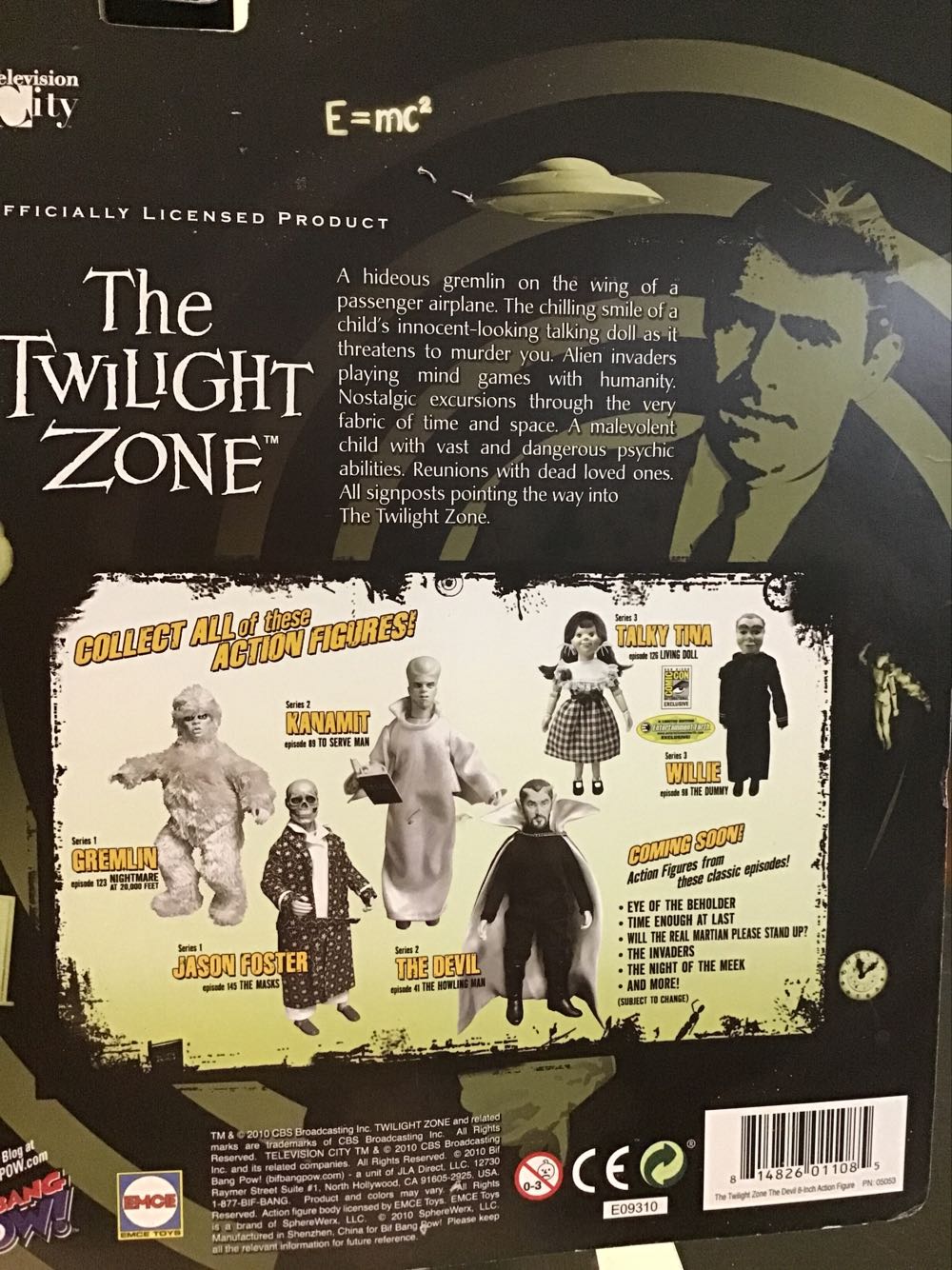 Twilight Zone Devil - Bif Bang Pow! (Twilight Zone) action figure collectible [Barcode 814826011085] - Main Image 2