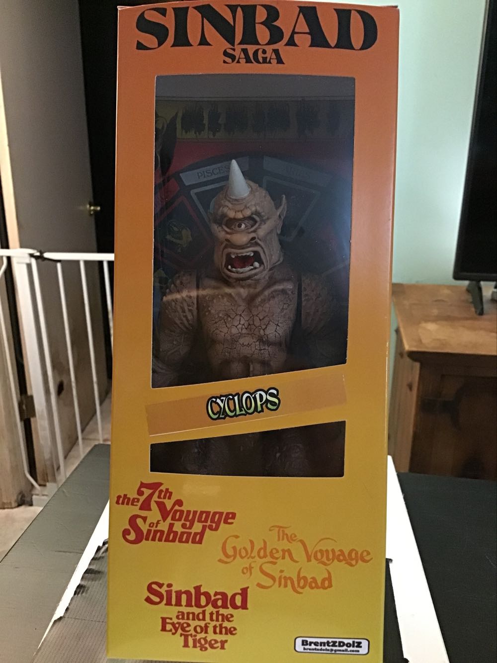 Brentz dollz The 7th Voyage Of Sinbad Cyclops - Brentz Dolz (Sinbad Saga) action figure collectible - Main Image 3