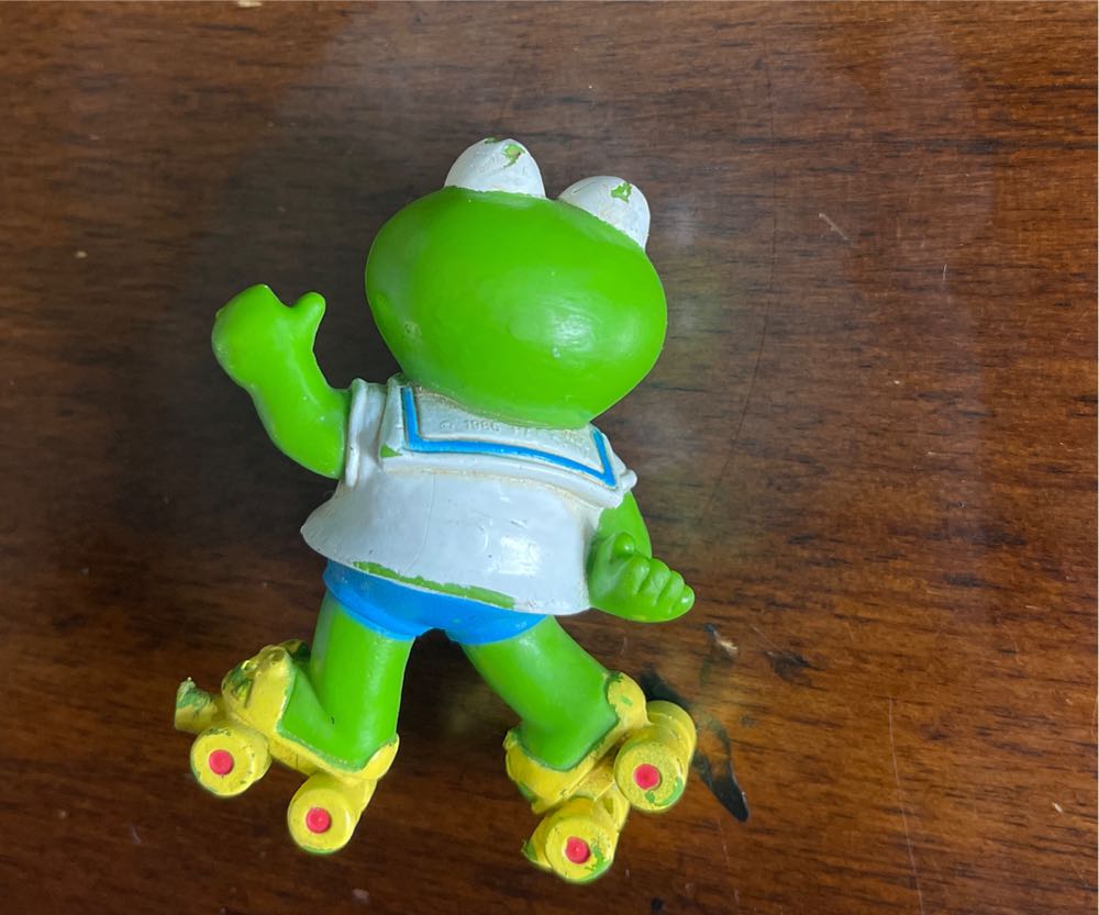 1986 HA! Inc Kermit the Frog Muppet Babies   action figure collectible - Main Image 2