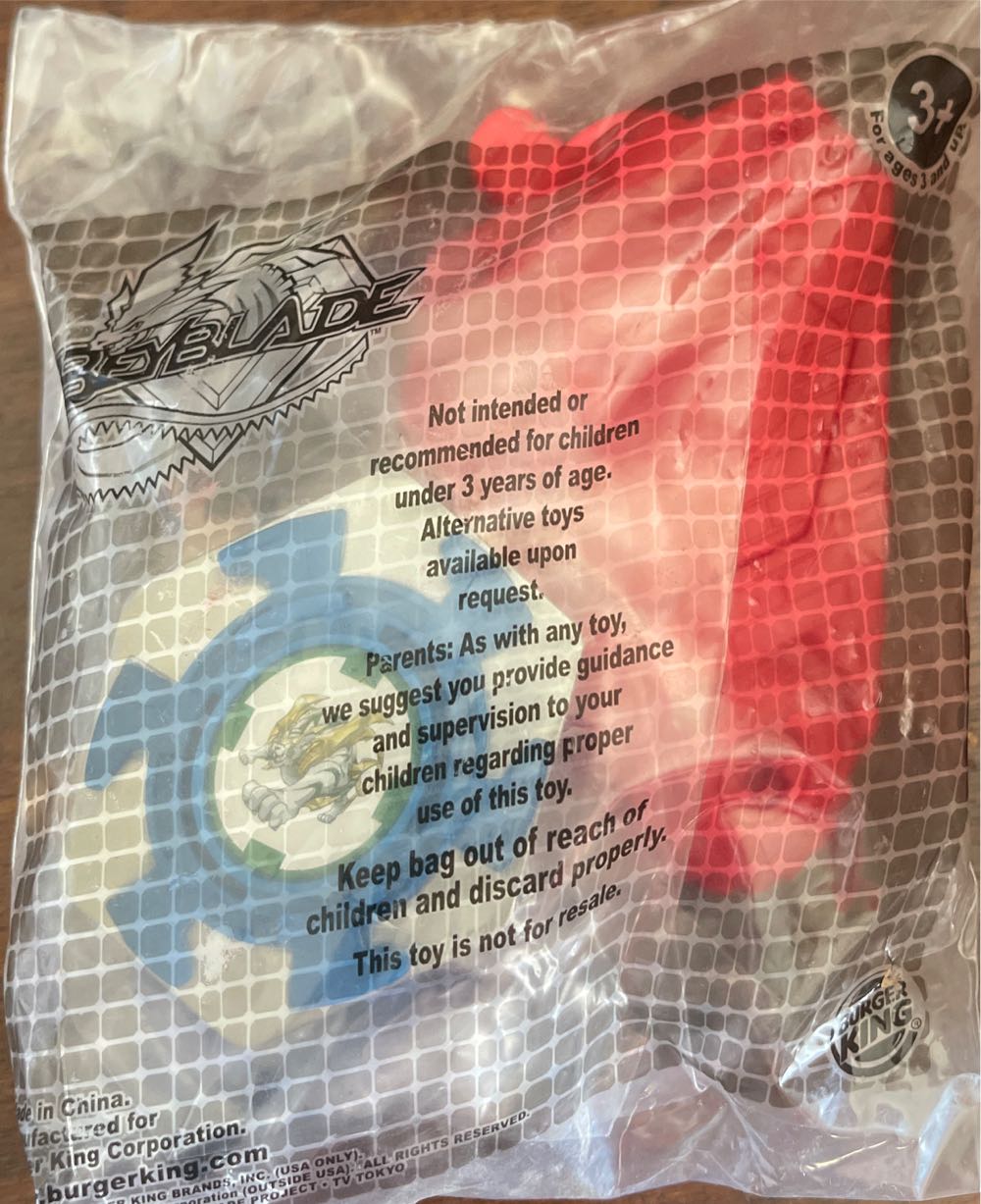 Burger King Beyblade- Spin Champs  action figure collectible - Main Image 2