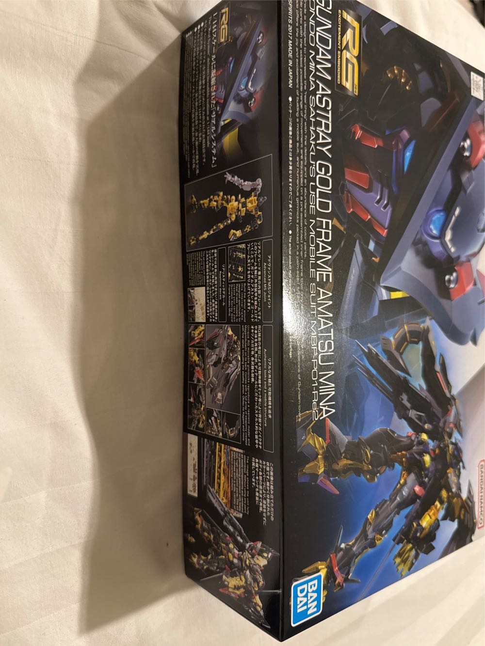 Gundam Astray Gold Frame Amats Mina RG - Bandai (Gundam RG) action figure collectible [Barcode 4573102554604] - Main Image 3