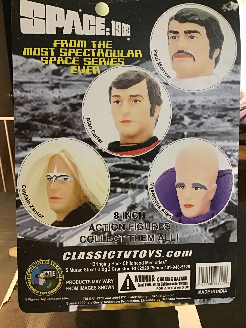 SPACE 1999 Captain Zantor - Classic TV Toys (Space 1999) action figure collectible [Barcode 200400123778] - Main Image 2