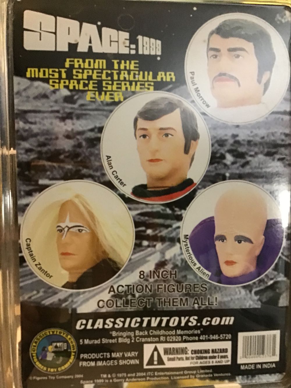 SPACE 1999 Alan Carter - Classic TV Toys (Space 1999) action figure collectible [Barcode 200400123761] - Main Image 2