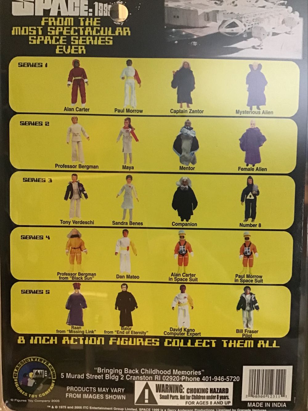 SPACE 1999 Maya - Classic TV Toys (Space 1999) action figure collectible [Barcode 200500123111] - Main Image 2