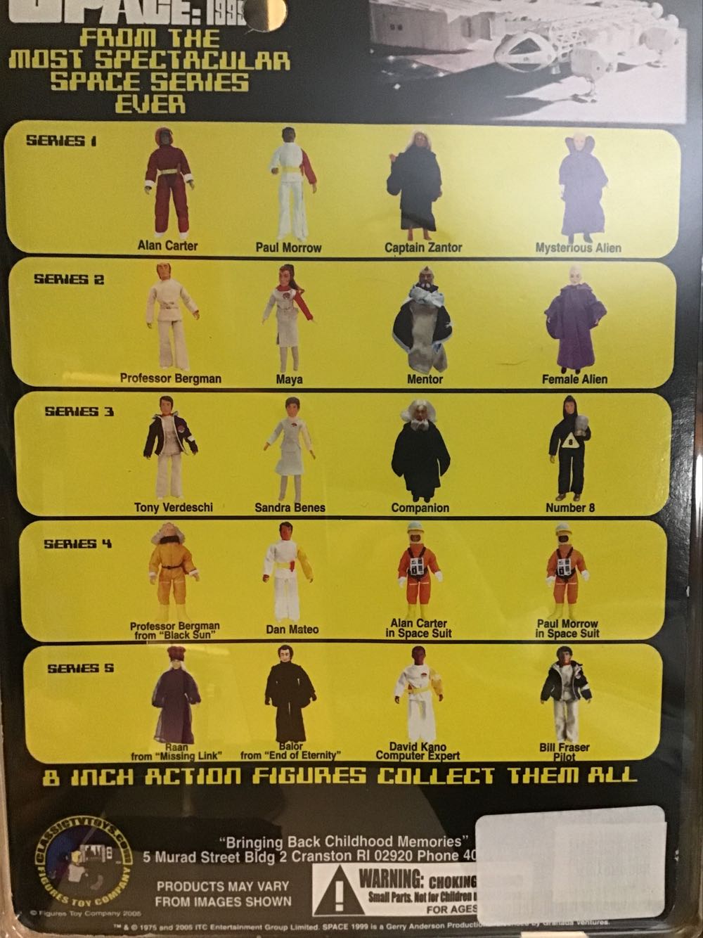 SPACE 1999 Professor Bergman - Classic TV Toys (Space 1999) action figure collectible - Main Image 2