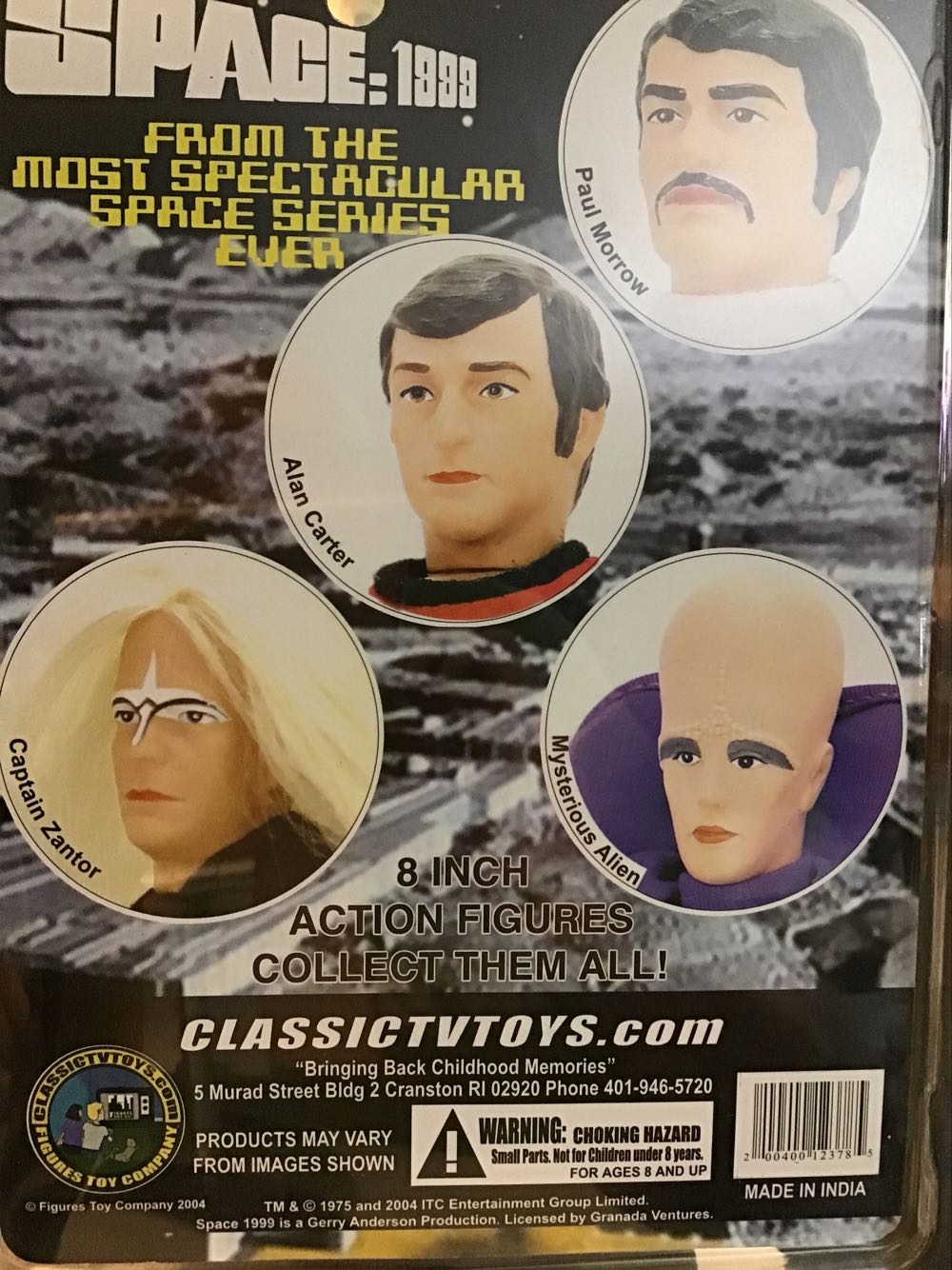 SPACE 1999 Mysterious Alien - Classic TV Toys (Space 1999) action figure collectible [Barcode 200400123785] - Main Image 2