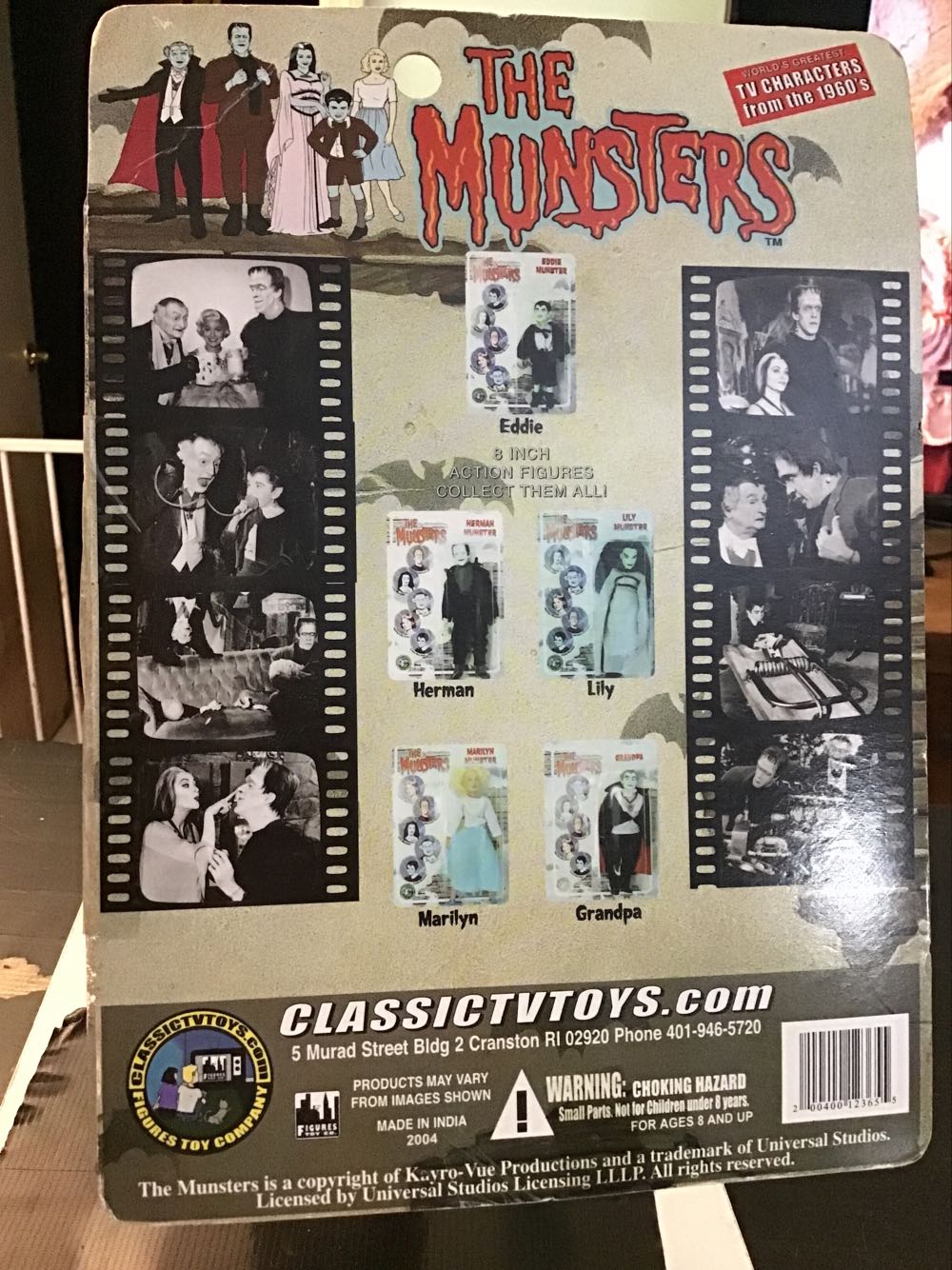 Horror THE MUNSTERS Eddie Munster - Classic TV Toys (Space 1999) action figure collectible [Barcode 200400123655] - Main Image 2