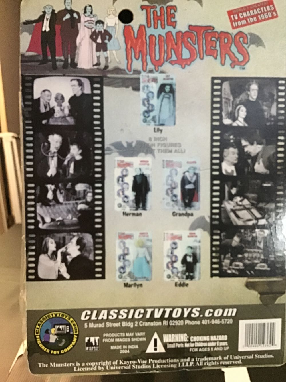 Horror THE MUNSTERS Lily Munster - Classic TV Toys (The Munsters) action figure collectible [Barcode 200400123624] - Main Image 2