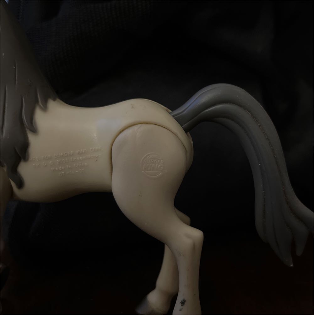 Burger King El Dorado Horse  action figure collectible - Main Image 2