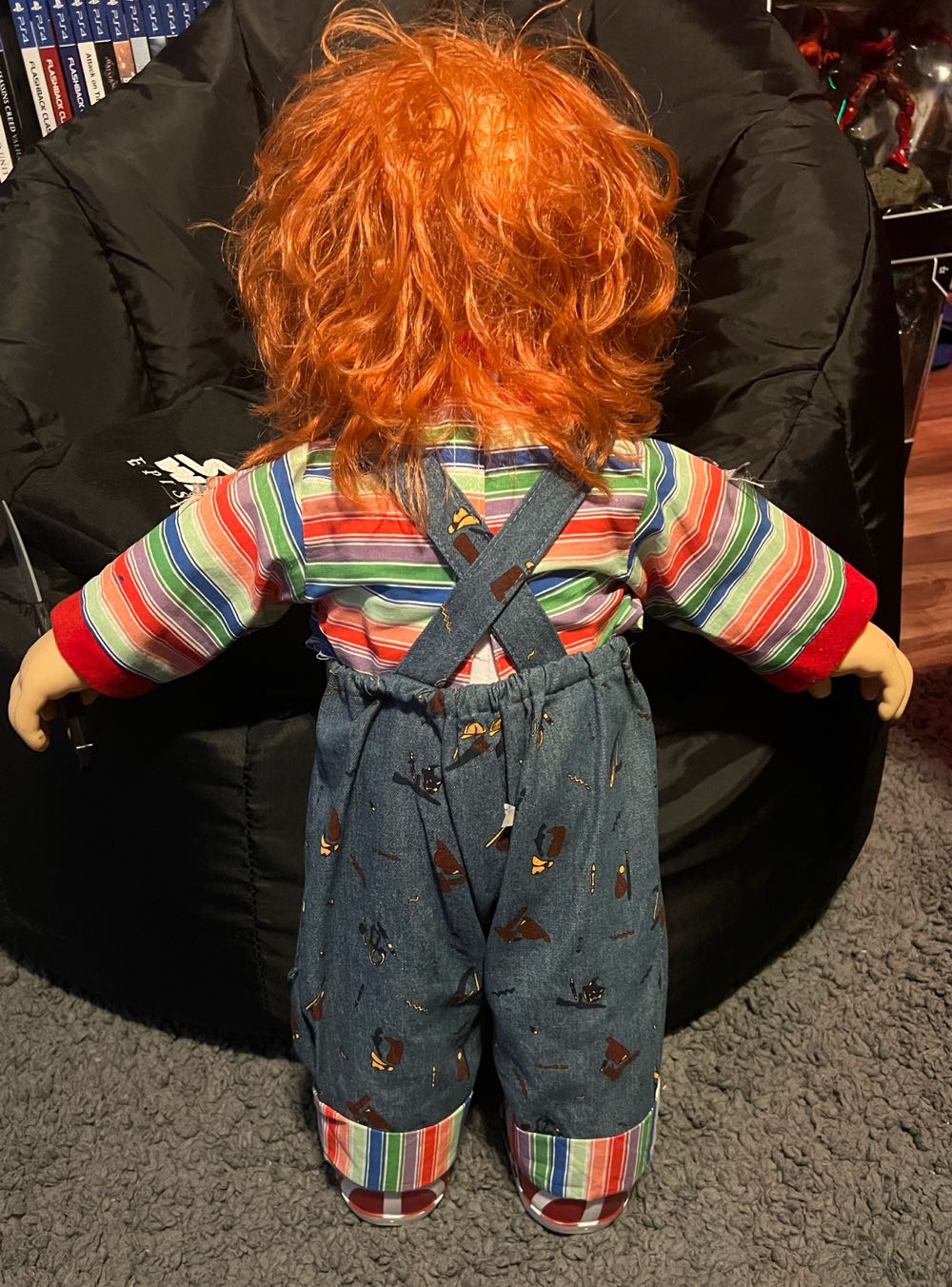 Chucky(Childs Play Bride Of Chucky)Spencer’s 24” Life Size Doll  action figure collectible - Main Image 2