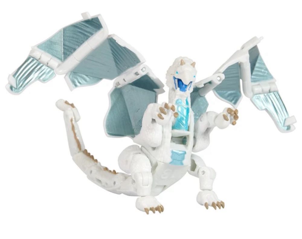 Dungeons & Dragons Dicelings White Dragon Collectible D&d Monster Dice Transforming Giant D20 Action Figures Role Playing Dice - Hasbro (Dungeons & Dragons) action figure collectible [Barcode 5010996125170] - Main Image 3