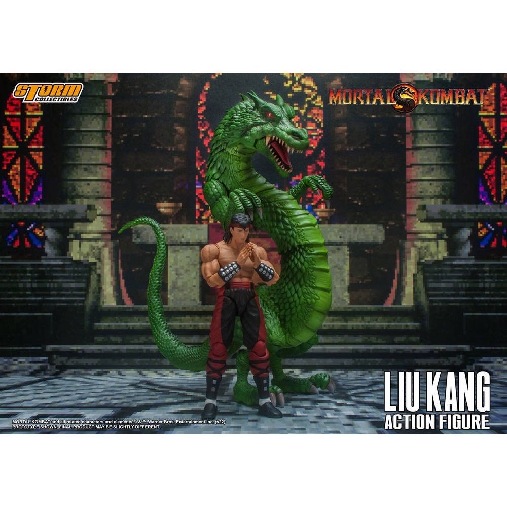 MK: 1:12 Liu Kang - Storm Collectibles (Mortal Kombat) action figure collectible [Barcode 4897072872286] - Main Image 2